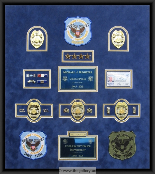 Police Department retirement shadow box examples


military shadow box with flag,   Police Department retirement shadow box examples



The Gallery at Brookwood
www.thegallery.us
770-941-3394
Your Custom Framing Expert
Picture Framing Examples
Custom Framing Examples
Shadowbox Examples
cobb-county-police-department