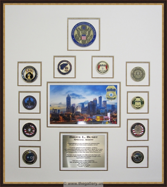 Homeland Security retirement gift.






The Gallery at Brookwood
www.thegallery.us
770-941-3394
Your Custom Framing Expert
Picture Framing Examples
Custom Framing Examples
Shadowbox Examples
homeland-security-retirement-gift