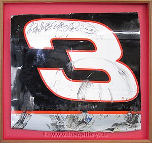Framed race car door skin signed by Dale Earnhardt and Larry McReynolds

The Gallery at Brookwood
www.thegallery.us
770-941-3394
Your Custom Framing Expert
Picture Framing Examples
Custom Framing Examples
Shadowbox Examples