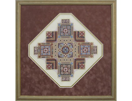 We frame all types of needle work<br> including cross stitch and needlepoint